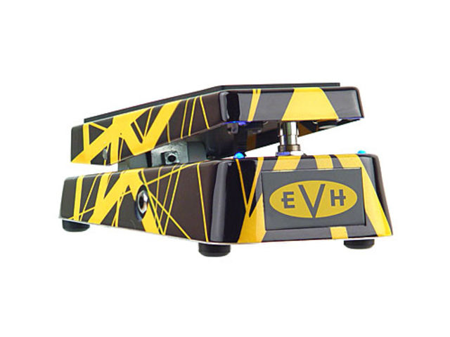 The EVH wah is decorated as expected